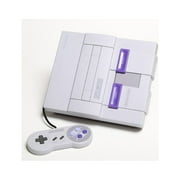 Super Nintendo SNES System Video Game Console, Gray