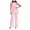 A Pink, variant on Idoravan Womens Jumpsuits and Rompers Summer Women'S Solid Color High-Waisted Sleeveless Round Neck Off-The-Shoulder Sequin Slim Long Sequin Romper