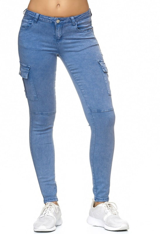 cargo skinny jeans womens