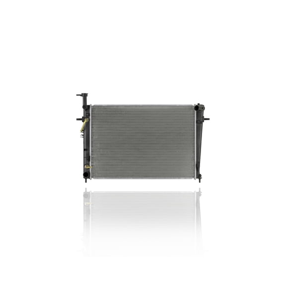 Radiator - Pacific Best Inc. Fit/For 13070 05-09 Hyundai Tucson 2.7L Automatic - With Manual A/C, Plastic Tank Aluminum Core Fits select: 2007-2009 HYUNDAI TUCSON SE/LIMITED