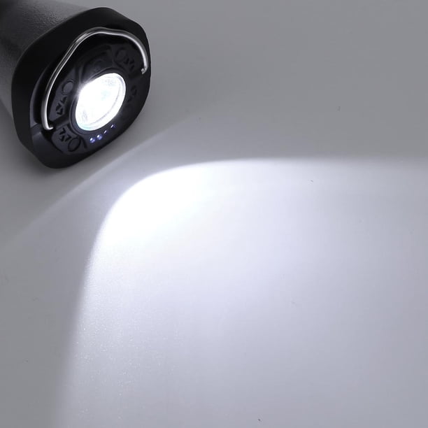 Linterna de camping 3 Tipo-C - Lámpara de carga Modos LED Linterna de emergencia (B) Negro JShteea Para Estrenar