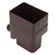 thumbnail image 4 of Sistema De Recolección De Agua De Lluvia, Sistema De Desviación De Agua Reutilizable Universal Manguera Rectangular Estándar De 40 Pulgadas Para Riego De Césped ANGGREK Marron oscuro, 4 of 8