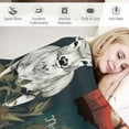 thumbnail image 3 of ARISTURING Deer Hunting Camo American Flag Blanket Hunter Gifts for Men Women Funny Hunting Blanket for Men Super Soft Bedding Fuzzy Throw Blanket, 3 of 6