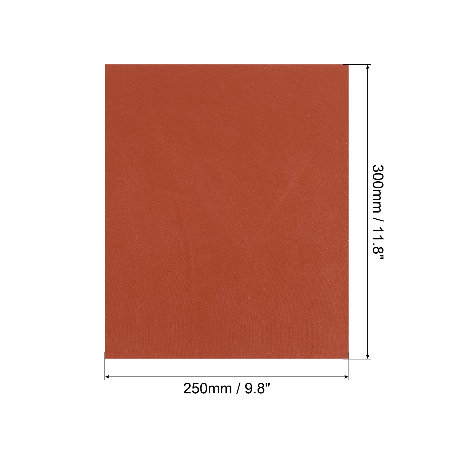 11.8" x 9.8" Silicone Heat Press Pad Mat 0.3" Thick for Heat Press Machine