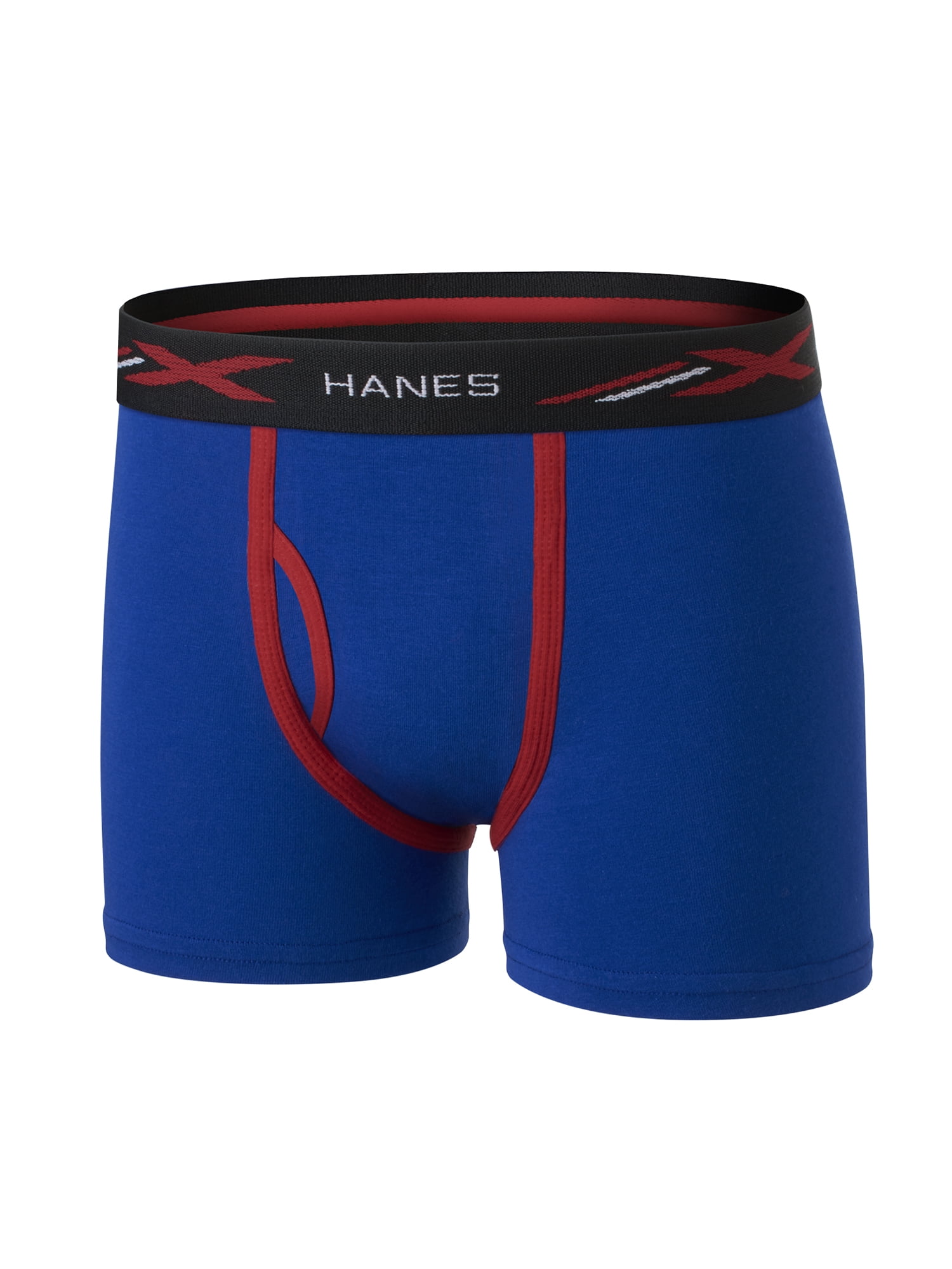 Hanes Boys' Underwear, X-Temp Stretch Mesh Boxer Briefs 5 Pack, Sizes S - XL