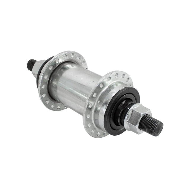 Maza 36Hx12G Mariluz para bicicleta eje 1/2 plata