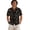 Black Leopard Dog Paw, variant on Green Cactus Plant Print Button Down Shirts for Men Short Sleeve Graphic Shirts Soft Hawaiian Summer Cloth Breathable Top for Beach Pool Party, 4XL