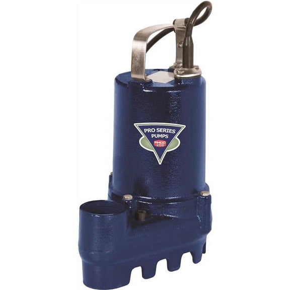 Glentronics S2033-NS 1 by 3HP Pro Series Pumps Cast Iron Submersible Sump & Effluent Pump