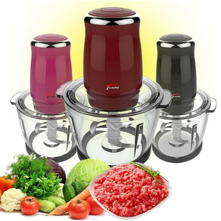 220V Household Electric Meat Grinder 500W Multi-function Automatic Quick Mince Mini Stainless Steel Meats