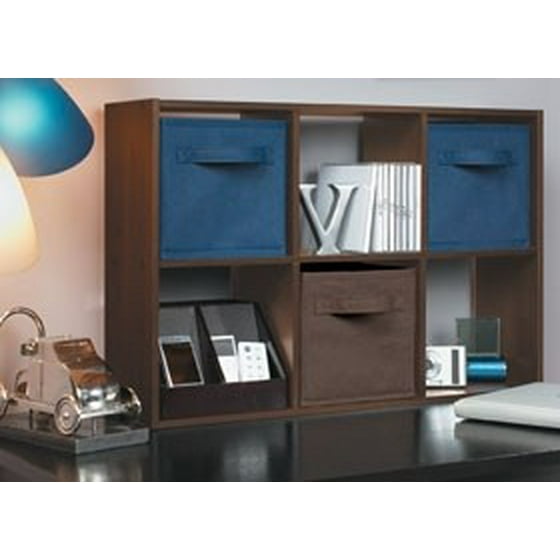 Closetmaid Mini 6 Cube Organizer Espresso Com