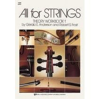 KJOS All for Strings 1 Theory Workbook Viola
