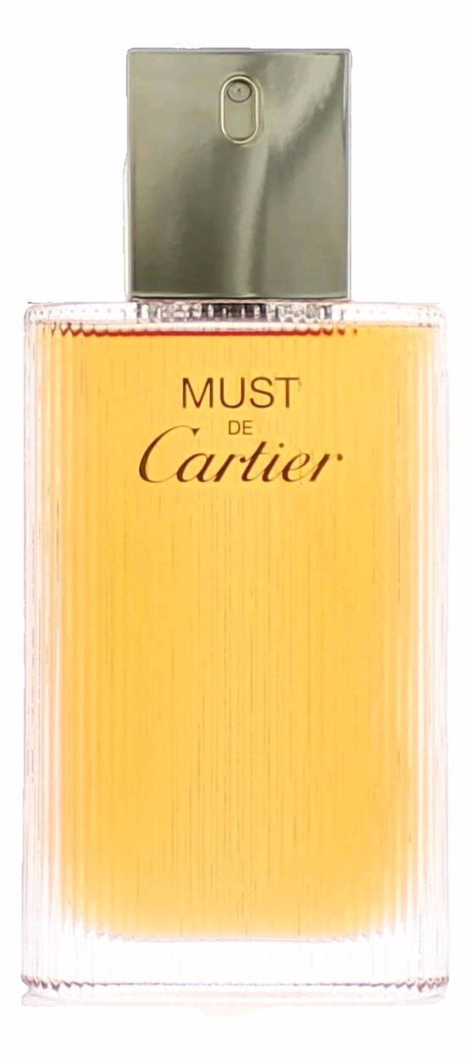 Cartier, Must De Cartier Eau De Toilette Spray, 3.3 Oz / 100 Ml