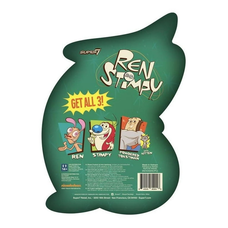 Ren & Stimpy ReAction Stimpy Figure Nickelodeon 90s Cartoon Ren & Stimpy ReAction Stimpy Figure Nickelodeon 90s Cartoon