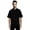 Black, variant on Short Sleeves side Mesh Vented Chef Coat Jacket Uniform Unisex for Food Service, Caterers, Bakers and Culinary Professional (Royal Blue, Medium)