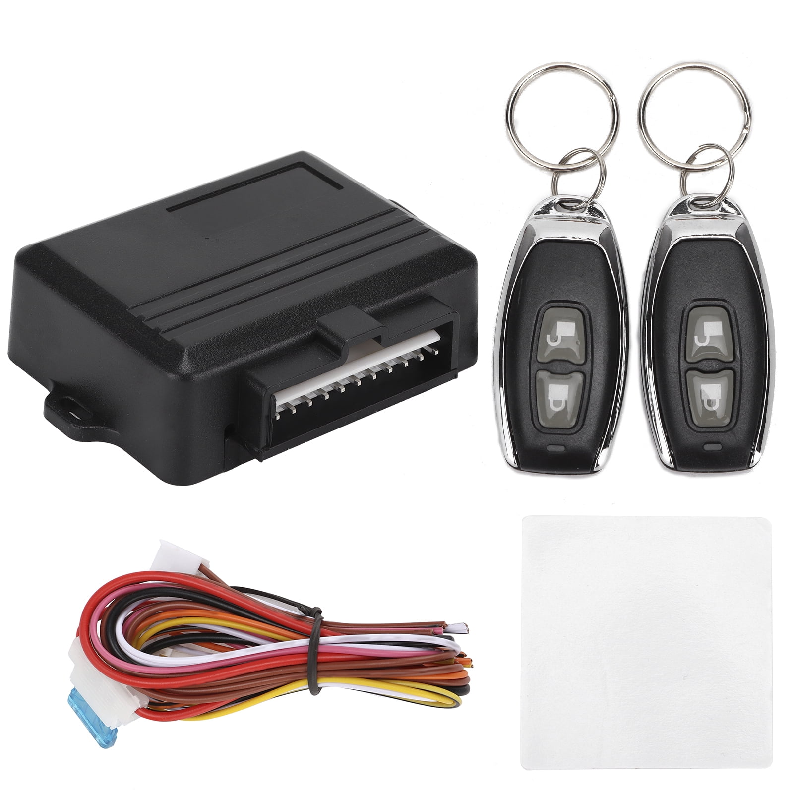 EBTOOLS Car Remote Central Lock Locking Keyless Entry System,Car Universal Door Remote Keyless Entry Central Lock Kit System with Light Anti-Theft Device 