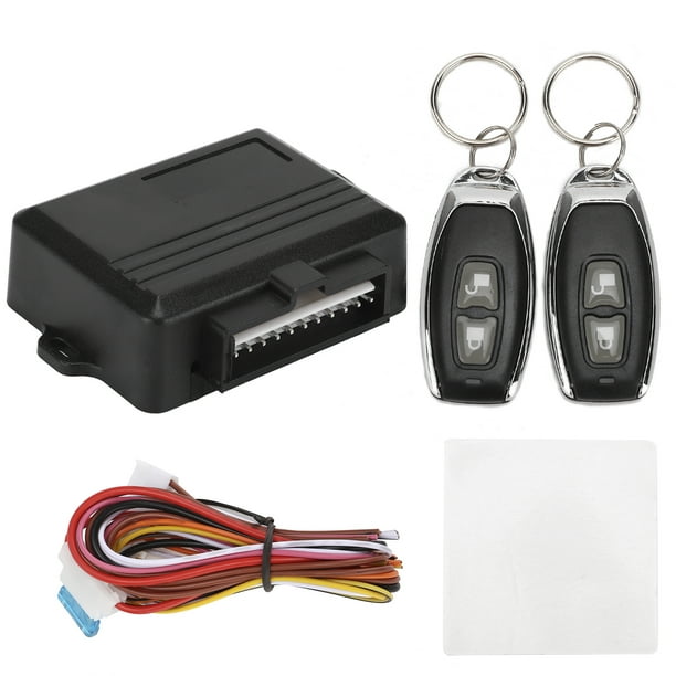 Kit central remoto para coche de 12 V, 433,92 MHz, sistema de entrada sin llave universal para desbloquear puertas de vehículos.