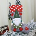 thumbnail image 3 of Large Gnome Christmas Stockings,18" Xmas Stockings Family Christmas Decorations for Fireplace, Christmas Tree, Door,1PC, 3 of 6