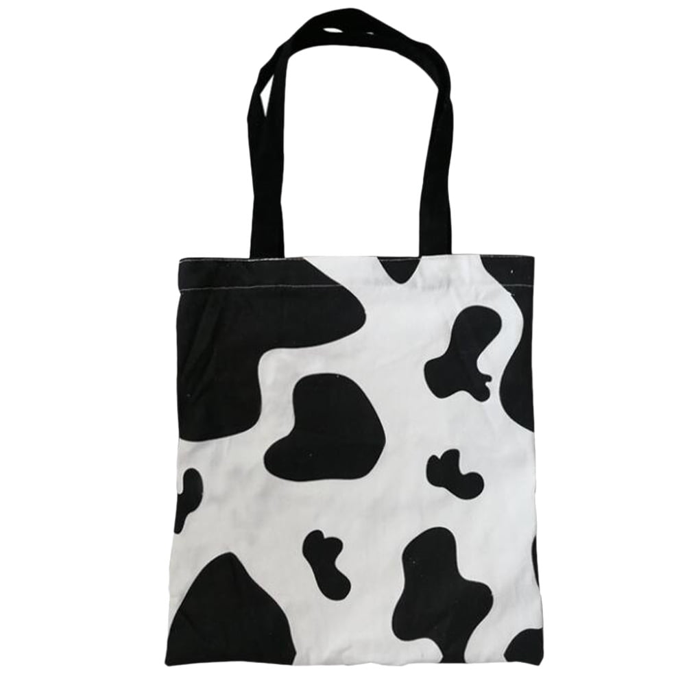 Cow print canvas bag new arrivals