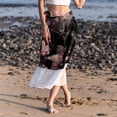 thumbnail image 6 of Bat Women's Chiffon Beach Dress with Polyester Straps - Summer Dress for Beach vibes, 6 of 6