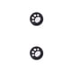 thumbnail image 2 of Tholdsy Grips Caps Anti-Skid Cat Paw Shape Reemplazo perfecto Thumbstick Cover Controller Accesorios blanco sobre negro blanco sobre negro 2piezas, 2 of 6