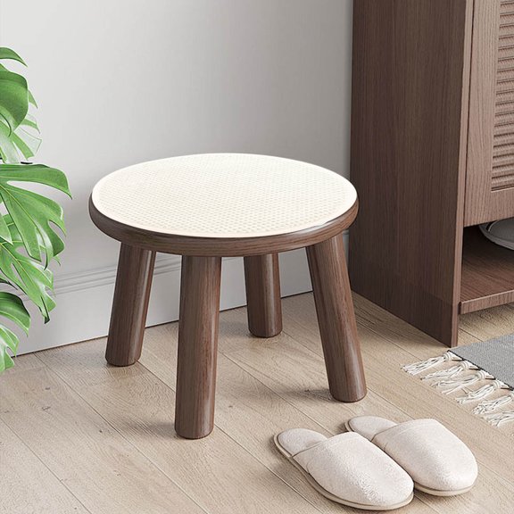 Stool Cushion - Round 12inch Chair Cushions with Ties for Dining Chairs - Seat Pads/Cushions Round Chair Cushion Round Stool Cushion with Elastic Ties Indoor Kitchen Dining Seat Pad Circle Chair Pad
