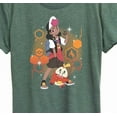 thumbnail image 3 of Pokémon - New Horizons - Roy And Fuecoco - Ladies Short Sleeve Graphic T-Shirt, 3 of 5