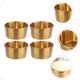 thumbnail image 3 of 4 platos de metal para mojar, tazas de metal para mojar, platos reutilizables para salsas, cuencos para mojar salsas, 3 of 6