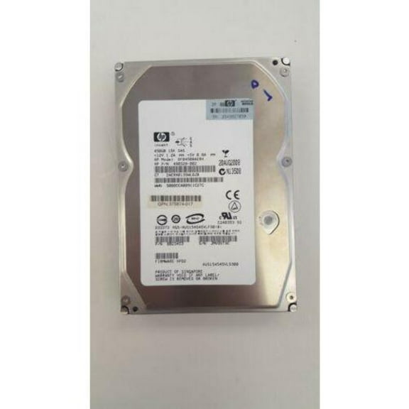 HP 450GB 15K 3.5 6G SAS Hard Drive 480528-002 DF0450BAERH 0B23453 102646162330