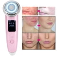 thumbnail image 2 of Máquina de cuidado facial, vibración de luz de color Apriete de estiramiento facial Máquina de cuidado facial Dispositivo masaje reafirmante facial para levantamiento cara Reducción arrugas(Rosado) Unbranded 1412200070612, 2 of 7