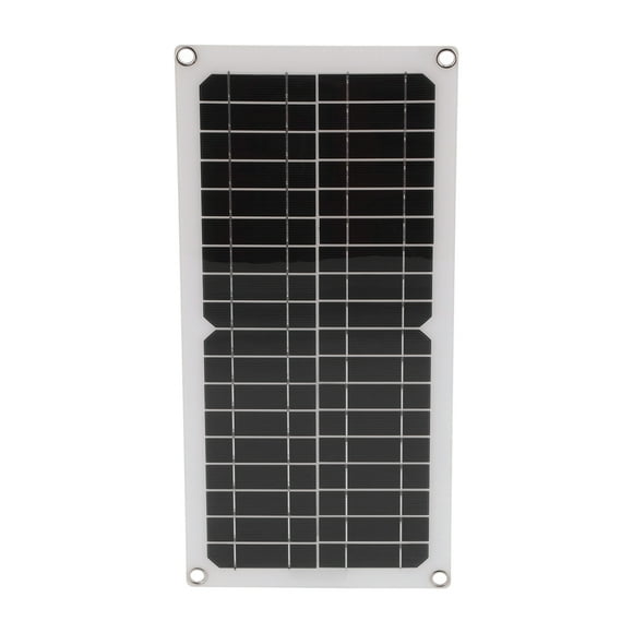 Tablero del Cargador Solar EOTVIA Panel Solar de Alta Eficiencia 42x19cm