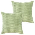 thumbnail image 1 of Funda de almohada lavable a máquina, 2 uds., pana, grano de trigo, sin núcleo, 1 of 5