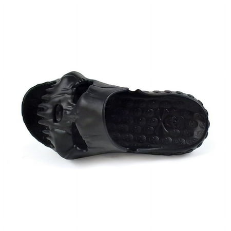 

exclusive for new skull head one-word ultra-soft poop feeling thick-soled lovers slippers