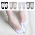 thumbnail image 2 of Calcetines Tabi de corte bajo para mujer Fernando 4 pares antideslizantes transpirables, 2 of 8
