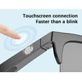 thumbnail image 4 of Smart Glasses Listenable Songs Wireless, Smart Wireless Headphone Sunglasses, Touch Control Bluetooth Glasses, 4 of 8