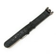 thumbnail image 2 of Correa de cuero PU para Mi Band 8, transpirable, Flexible, cómoda y a la moda, regalo para hombres y mujeres, patrón de bambú negro, 2 of 5