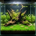 thumbnail image 4 of Lush Underwater Grass Mat, Dense Artificial Aquatic Plant Substrate With Soft Texture — 9.8 Inch Fish Tank Decor, Made Of Plastic For Aquascaping Layouts, 4 of 6