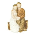 thumbnail image 2 of Wedding Cake Topper Cake Top Decorations Bride and Groom Figurines Decorative Desk Decoration Couple Statue for Celebrations, 2 of 9