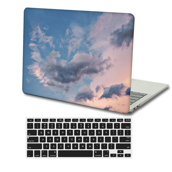 KSK KAISHEK Compatible MacBook Pro 16 inchs Case 2021 2022 2023 Release Model A2780 A2485, Plastic Hard Shell + Black Keyboard Cover, Sky Series 0095