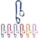 thumbnail image 5 of Toystoory Portador de esterilla de yoga Almohadilla de yoga Correa de transporte ajustable Cinturón de hombro de algodón Accesorio de fitness Uniforme atlético Rosa roja Toystoory OD000435-03, 5 of 6