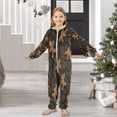 thumbnail image 6 of Vzayyk 4T-14Y Size Aviliable Cozy One-Piece Footless Sleeper Pajama Gingerbread, 6 of 8