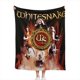 thumbnail image 1 of Manta ultra suave de Whitesnake, manta ligera para cama, regalo para decoración del hogar, manta para sofá, 50 x 40 pulgadas, 1 of 8