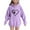 Purple, variant on ATOGUTA Girls Sweatshirts Long Sleeve Pullover Top Hoodie Kids Fall Winter Sweatshirts Size 5T-15, Blue