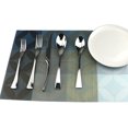 thumbnail image 2 of SHIBA-Cutlery Set 18/10 Stainless Steel Flatware Set Kitchen Silverware Tableware Dinnerware Utensil Set Steak Knife,Mirror Polished Silver,5-Piece Set, Service for 1, 2 of 4