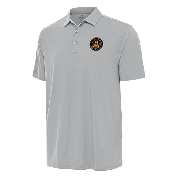 Men's Antigua Gray Atlanta United FC Era Polo
