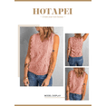 thumbnail image 4 of HOTAPEI Womens Tank Top Casual Sleeveless Tops Lace Tunic Tank Tops V Neck Summer Shirts Blouse, 4 of 7