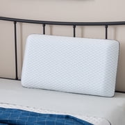 Lucid Cooling Charcoal Gel Memory Foam Pillow, Queen