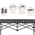 thumbnail image 4 of Andeworld Floding Camping Table Portable Beach Table for Outdoor Cooking, Hiking, Backpacking(rectangle), 4 of 8