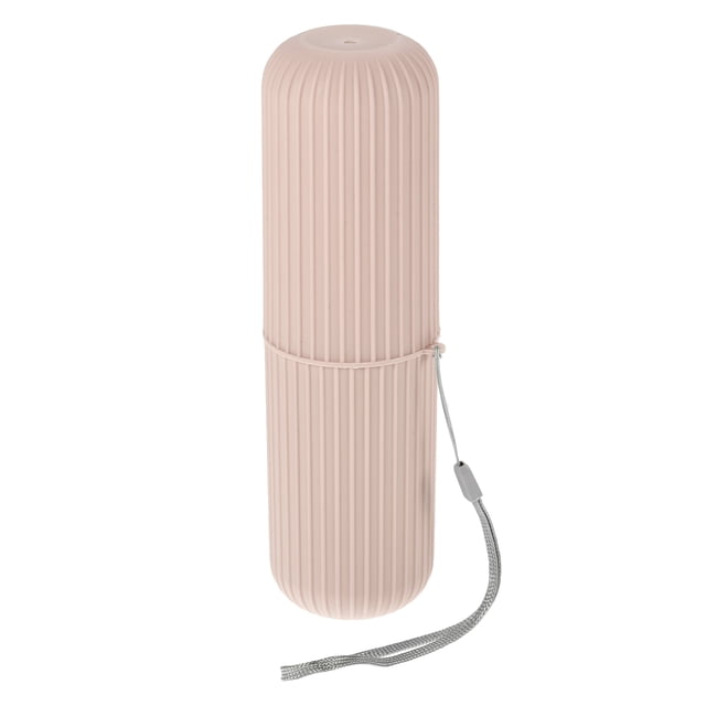 Estuche Organizador Portátil para Cepillos de Dientes Unique Bargains Rosa 19.3x6.2x5.7cm