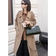 thumbnail image 6 of Genuine Cowhide Leather Women Satchel,Crocodile Embossed Crossbody Shoulder Handbag, 6 of 7