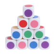 thumbnail image 1 of 10pcs 15mm Multicolor Acrylic Cube Dice Beads Six Sides Portable Table Games Toy, 1 of 5